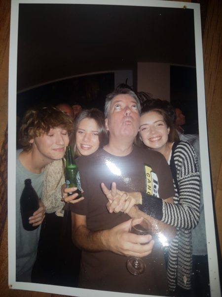 Jyro partying with Luci and her friends in true NZ Aerosports style