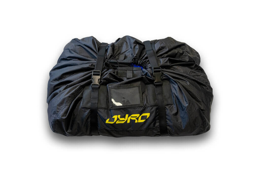 jyro stash bag with parachute