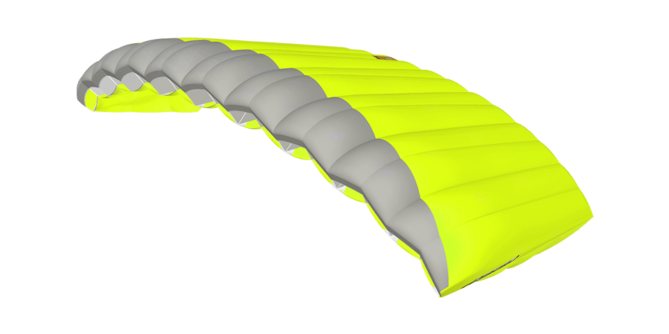Safire 3 product image S3_iso side view of lime green JYRO Safire 3 from colour picker